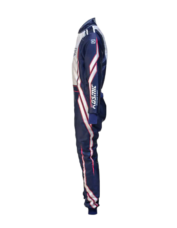 Kosmic Kart Racing Suit 2022 - Navy Blue & White