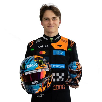 McLaren F1 Team Replica Racing Suit | Premium Formula Racing Driver Overall | Motorsport Apparel