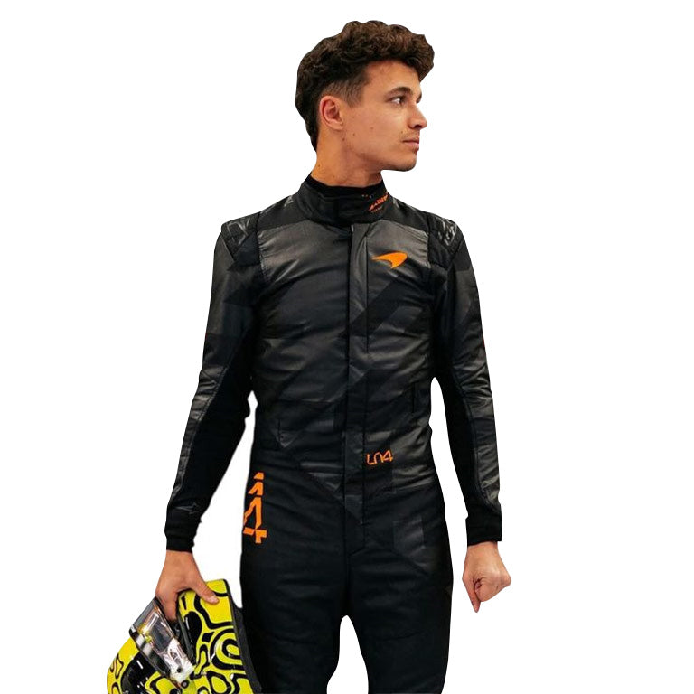 Black Formula Style Racing Suit - Premium Motorsport