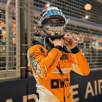 McLaren Formula 1 Team Racing Suit – Orange Motorsport Driver Overall