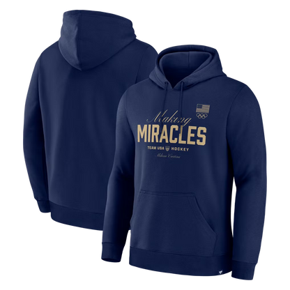 Team USA Hockey Making Miracles Hoodie – 2026 Winter Games Pullover Sweatshirt