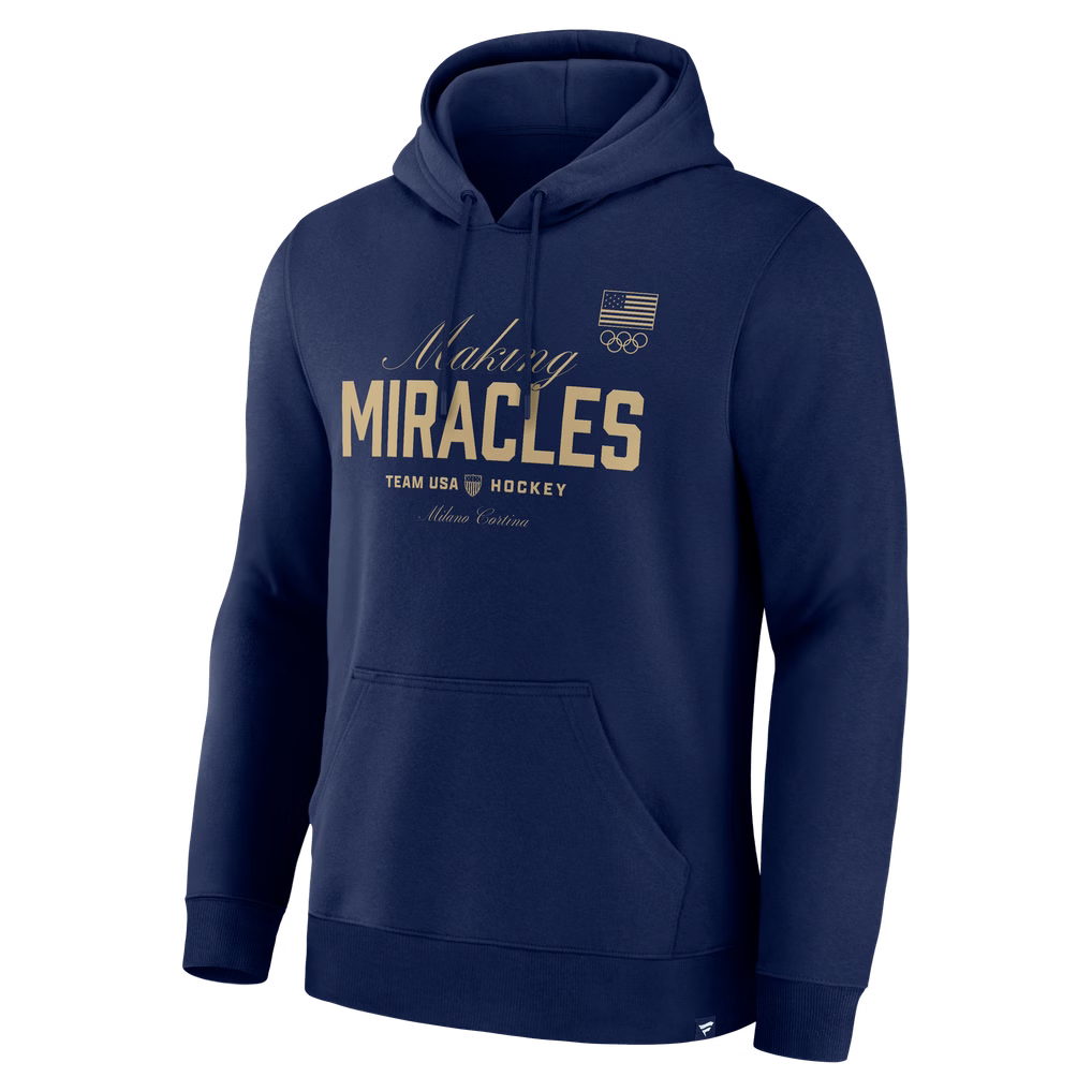Team USA Hockey Making Miracles Hoodie – 2026 Winter Games Pullover Sweatshirt