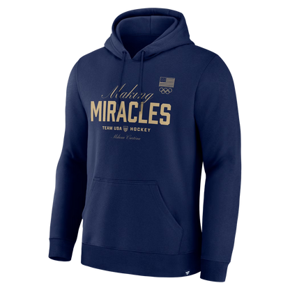 Team USA Hockey Making Miracles Hoodie – 2026 Winter Games Pullover Sweatshirt