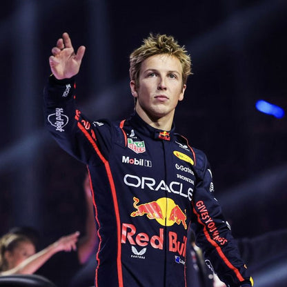 Oracle Red Bull Racing Formula 1 Driver Suit – Navy Blue Premium FIA Style Motorsport Overall