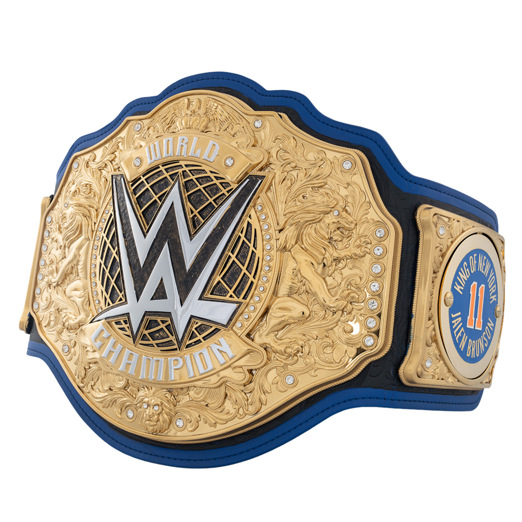 WWE World Championship Belt - Gold-Plated Replica Title Belt