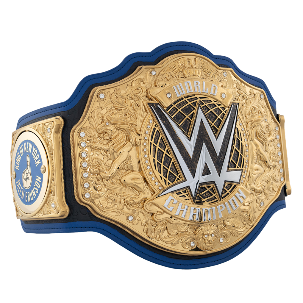 WWE World Championship Belt - Gold-Plated Replica Title Belt