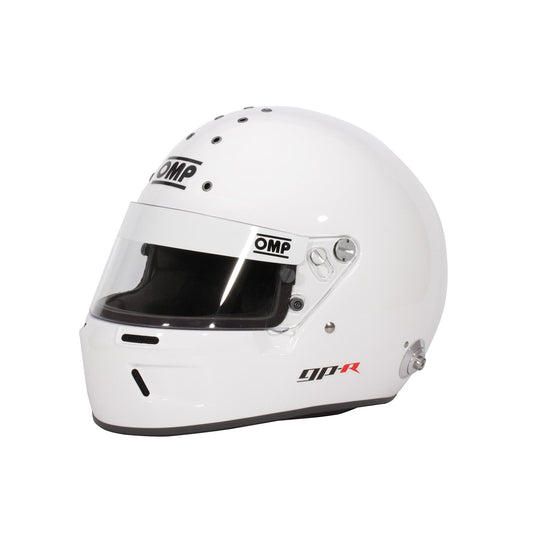 OMP GP-R Full Face Motorsport Racing Helmet – FIA Approved Auto Racing Helmet – White