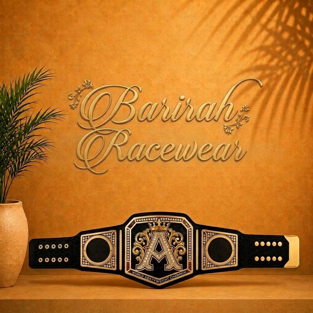 Premium custom championship belt