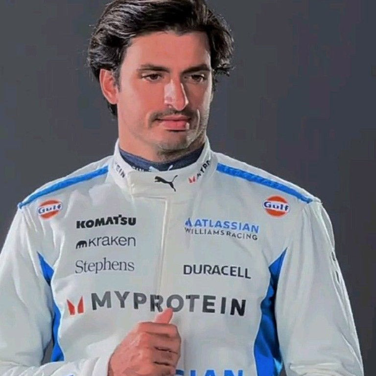 Williams Racing 2025 White Driver Race - Premium Motorsport Suit