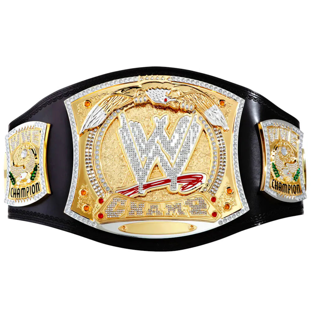 WWE Championship Spinner Replica Title Belt - Gold Plated Adult