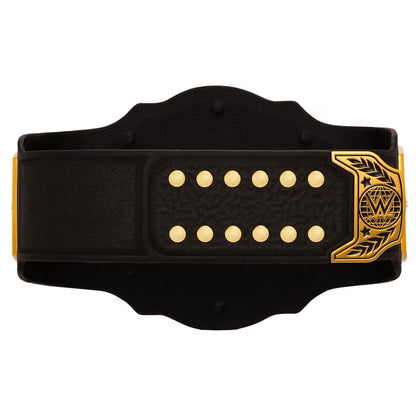 **Shopify Product Title:**  **WWE Intercontinental Heavyweight Championship Replica Title Belt – Gold Finish Black Strap Adult Wrestling Collectible**