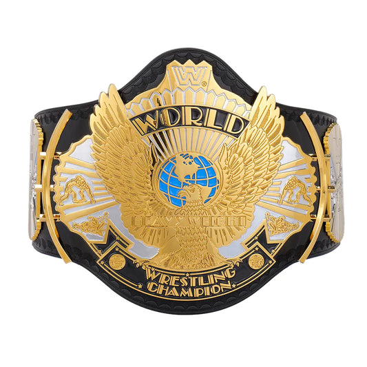 **WWE Winged Eagle World Heavyweight Championship Replica Title Belt – Dual Plated Gold & Silver Adult Wrestling Collectible